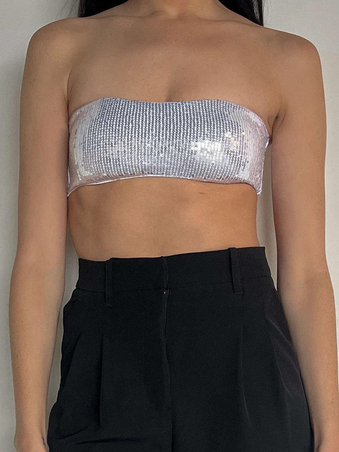 27 Sequin Sweetheart Bandeau