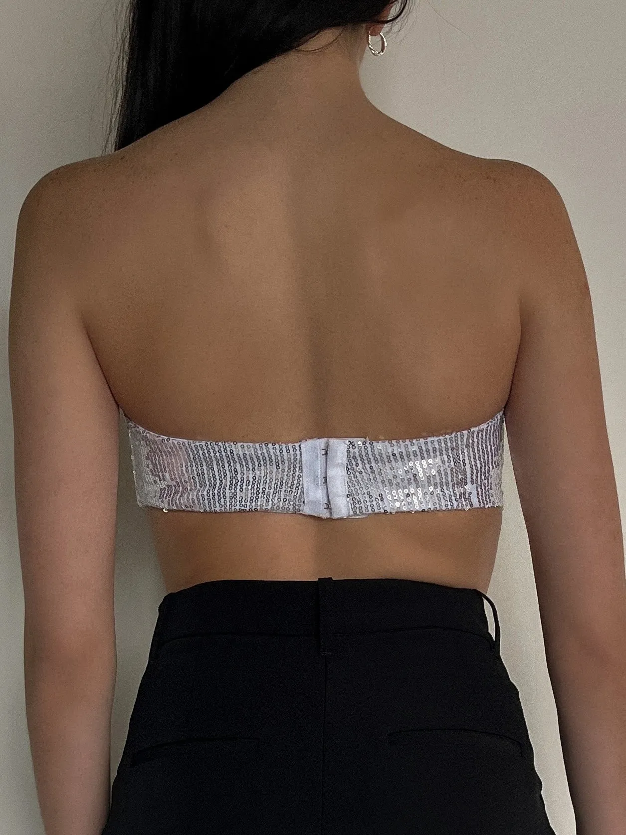 27 Sequin Sweetheart Bandeau