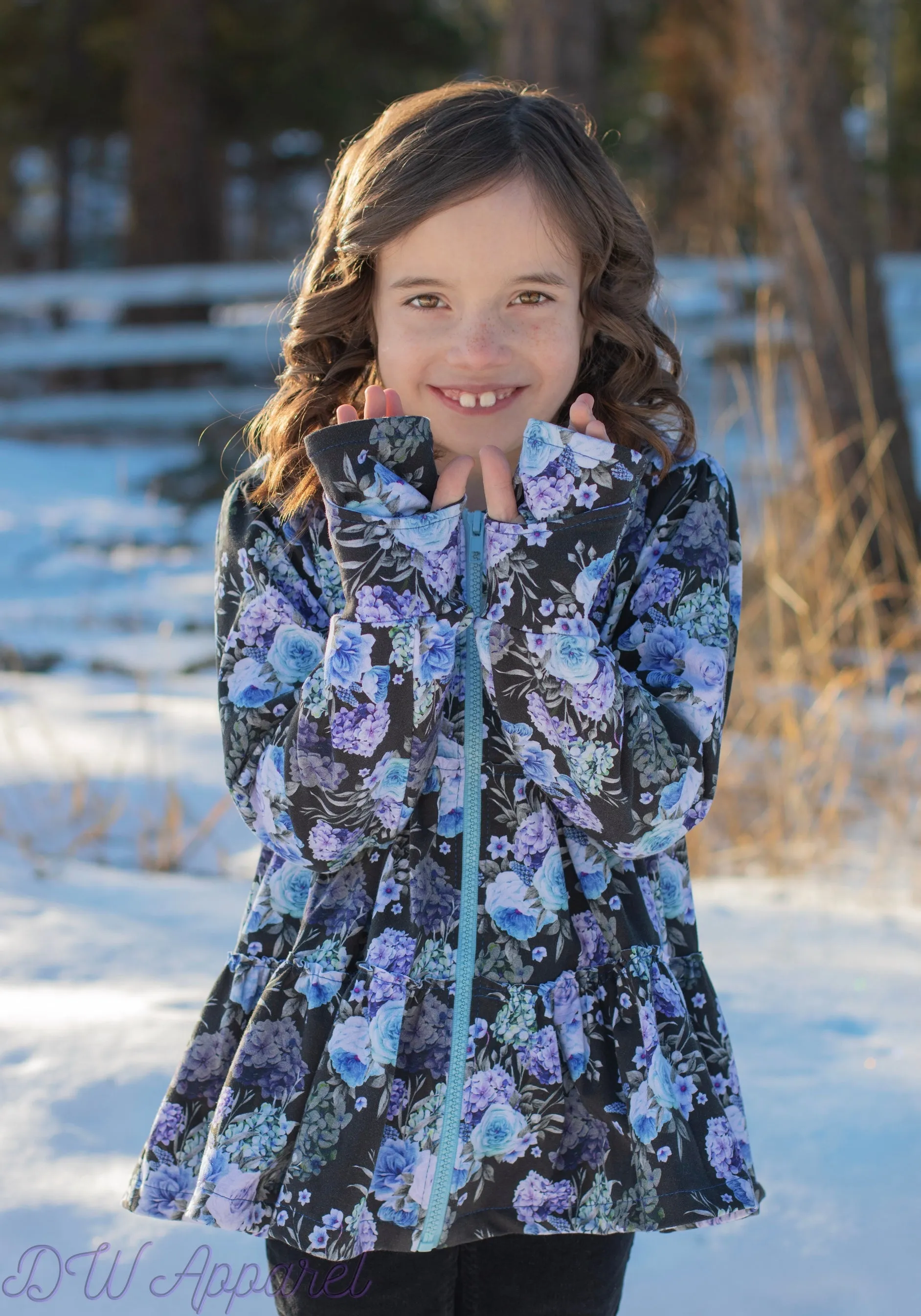 After the Rain PDF Pattern Girls 2T-14yrs