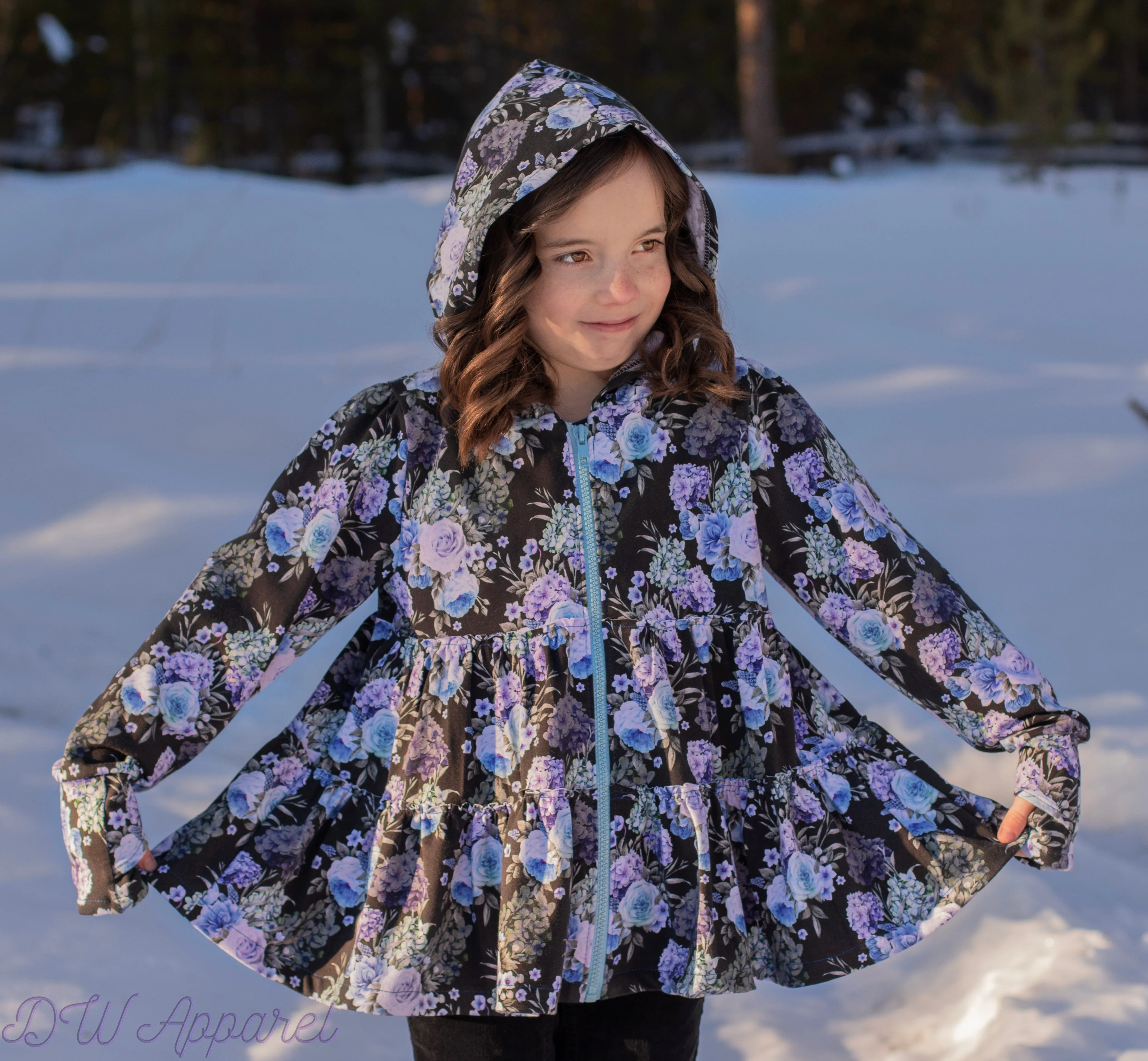 After the Rain PDF Pattern Girls 2T-14yrs