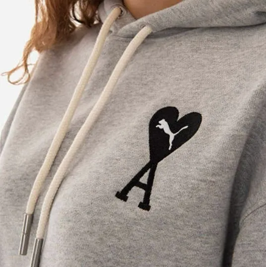 AMI PARIS  |Unisex Collaboration Logo Designers Hoodies