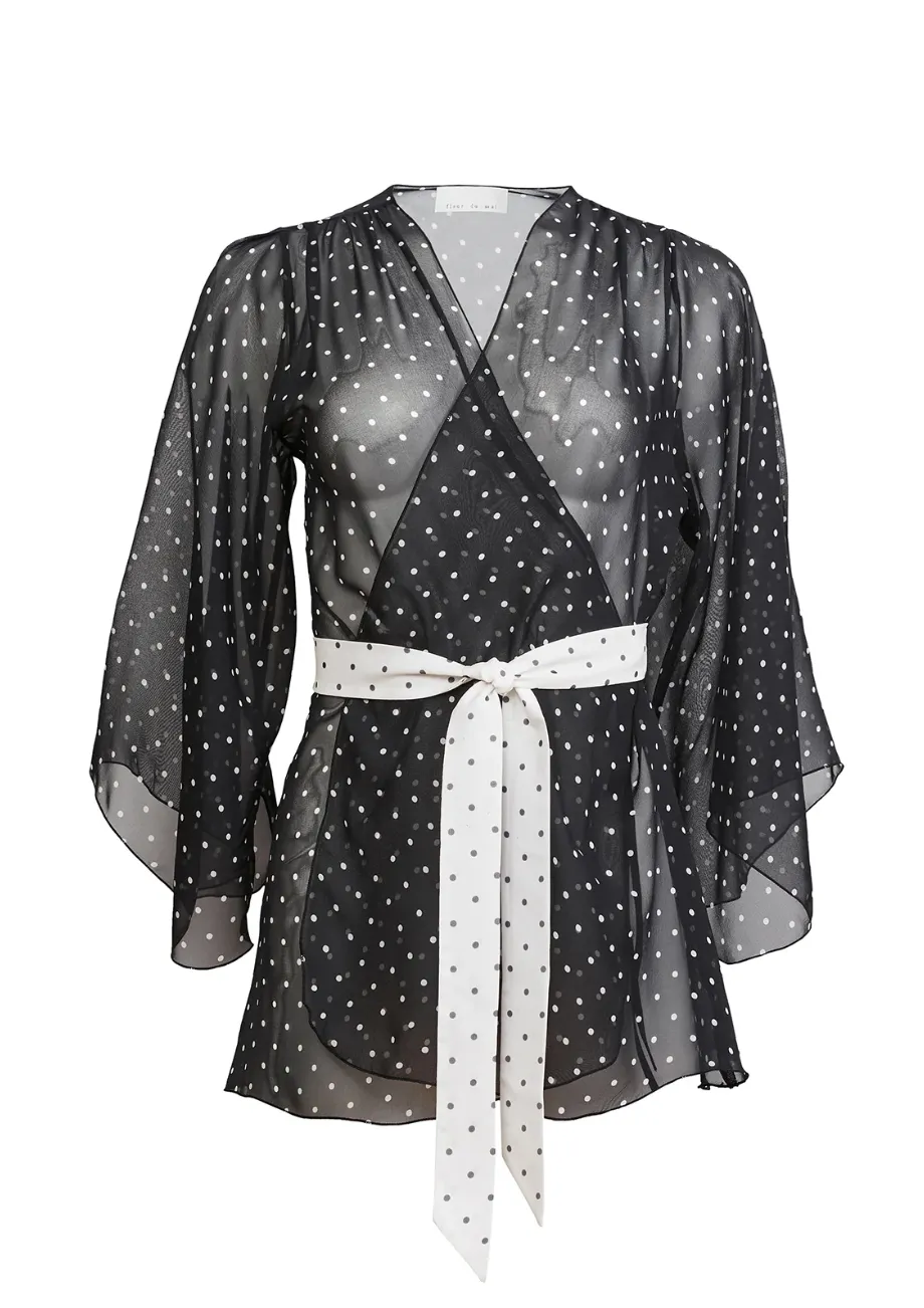 ANGEL SLEEVE ROBE