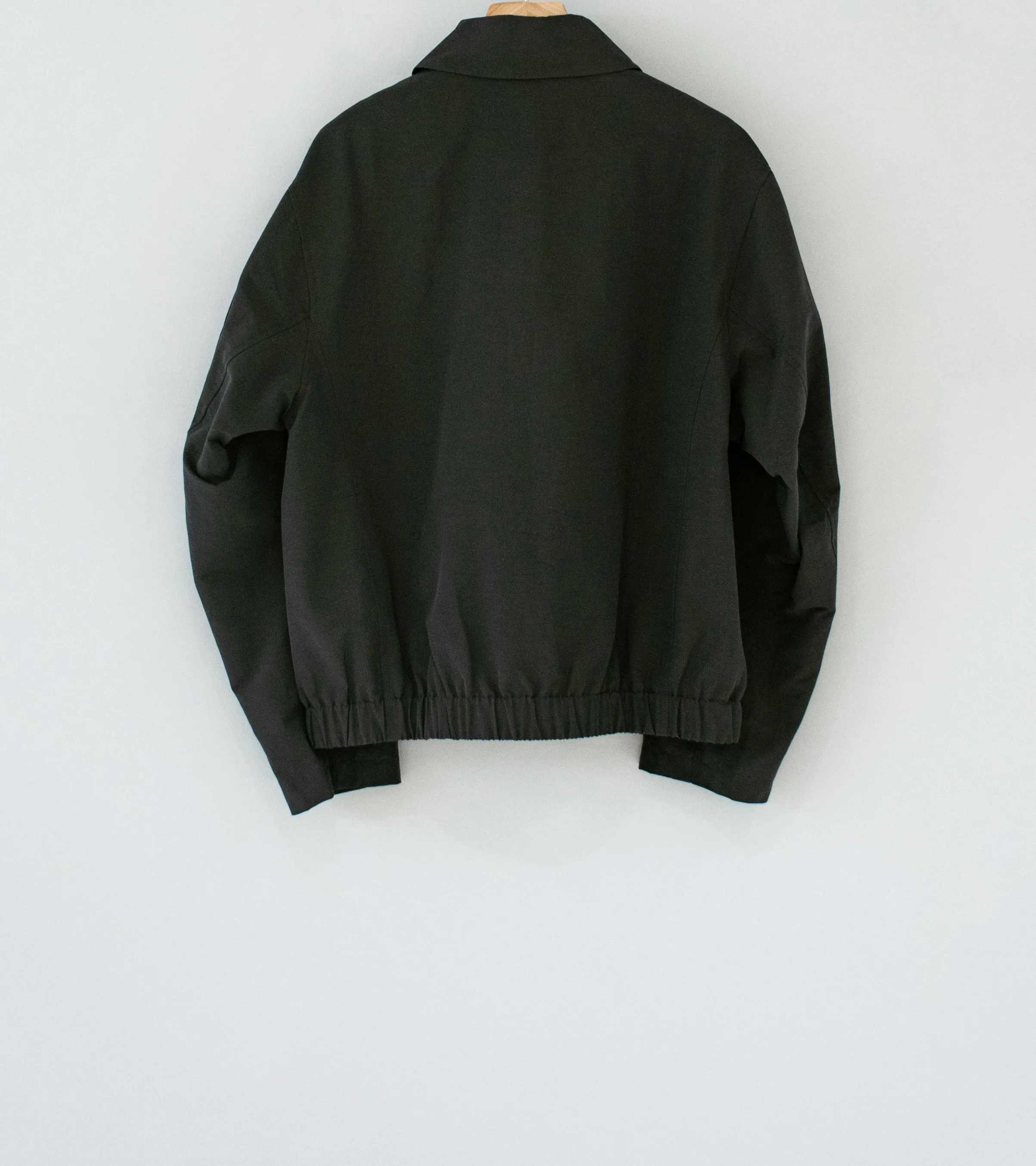 Arpenteur 'Vol Jacket' (Charcoal Cotton Nylon Linen Weather Cloth)