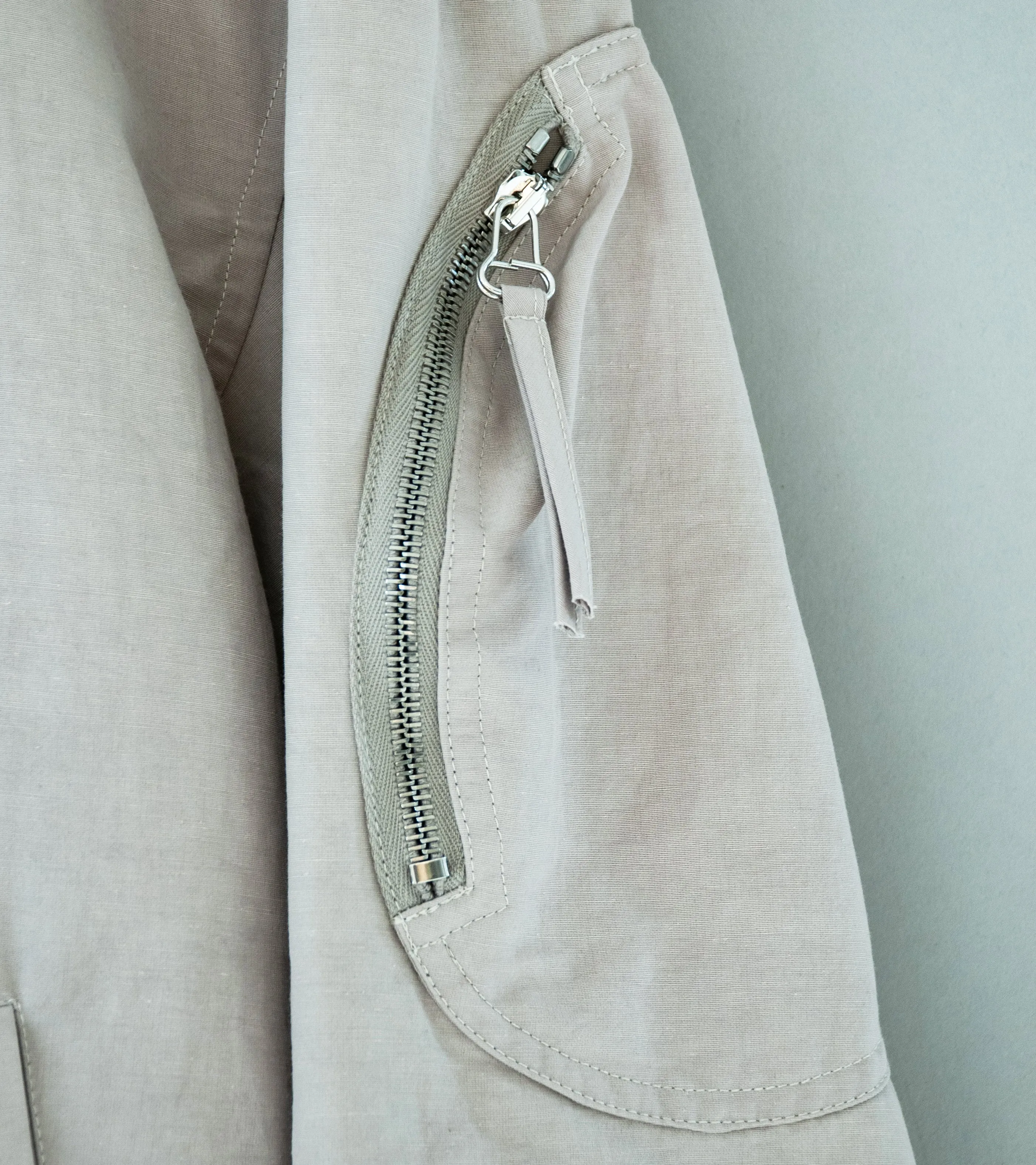 Arpenteur 'Vol Jacket' (Sand Cotton Nylon Linen Weather Cloth)