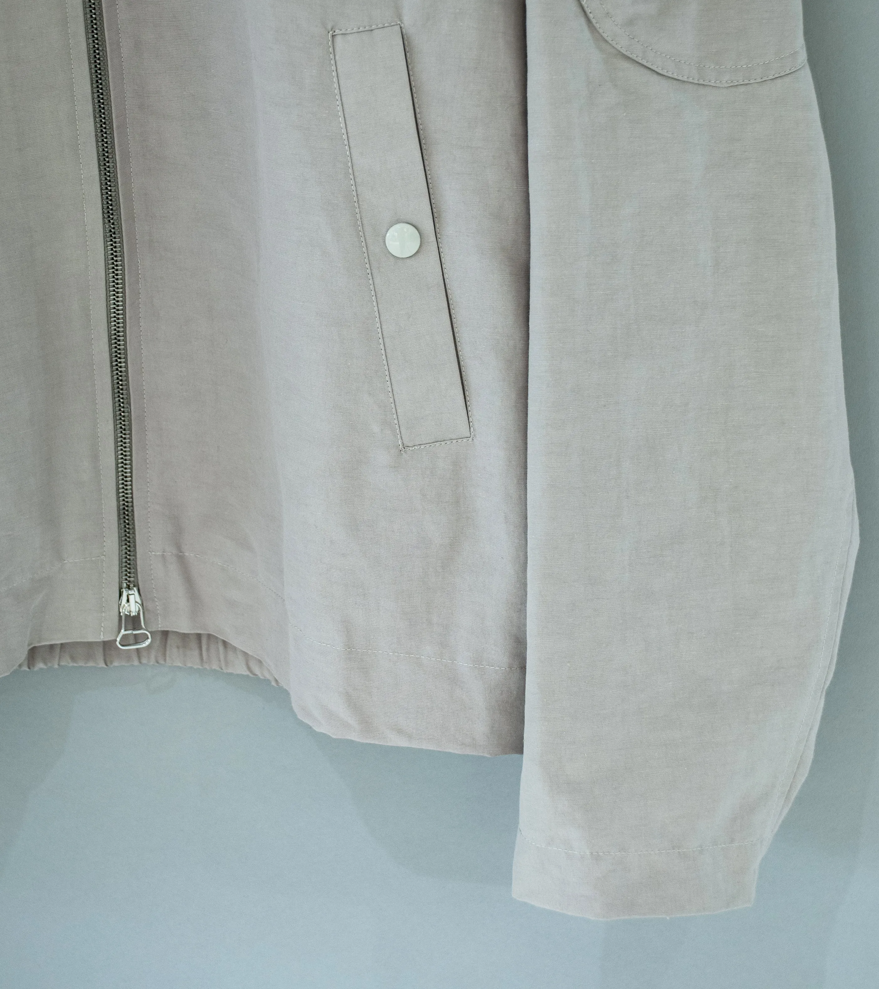 Arpenteur 'Vol Jacket' (Sand Cotton Nylon Linen Weather Cloth)