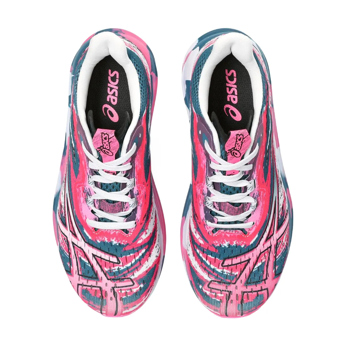 Asics Noosa Tri 15 Women Restful Teal Hot Pink   