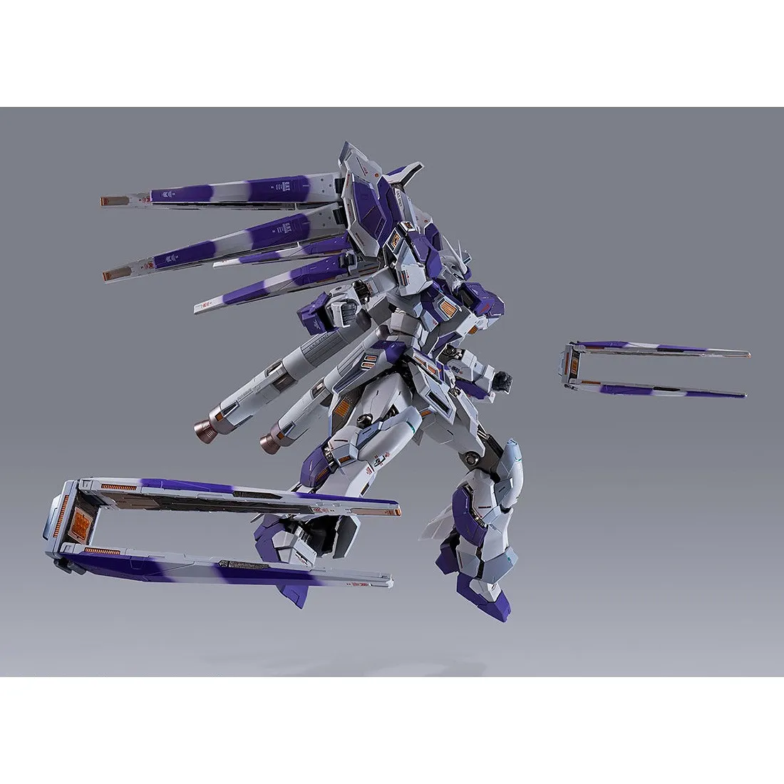 Bandai Metal Build Mobile Suit Gundam Char's Counterattack Beltorchika's Children Hi-V Gundam Figure (purple)