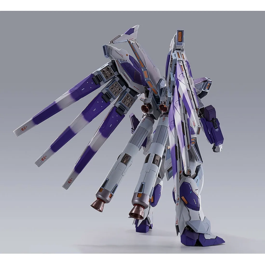 Bandai Metal Build Mobile Suit Gundam Char's Counterattack Beltorchika's Children Hi-V Gundam Figure (purple)