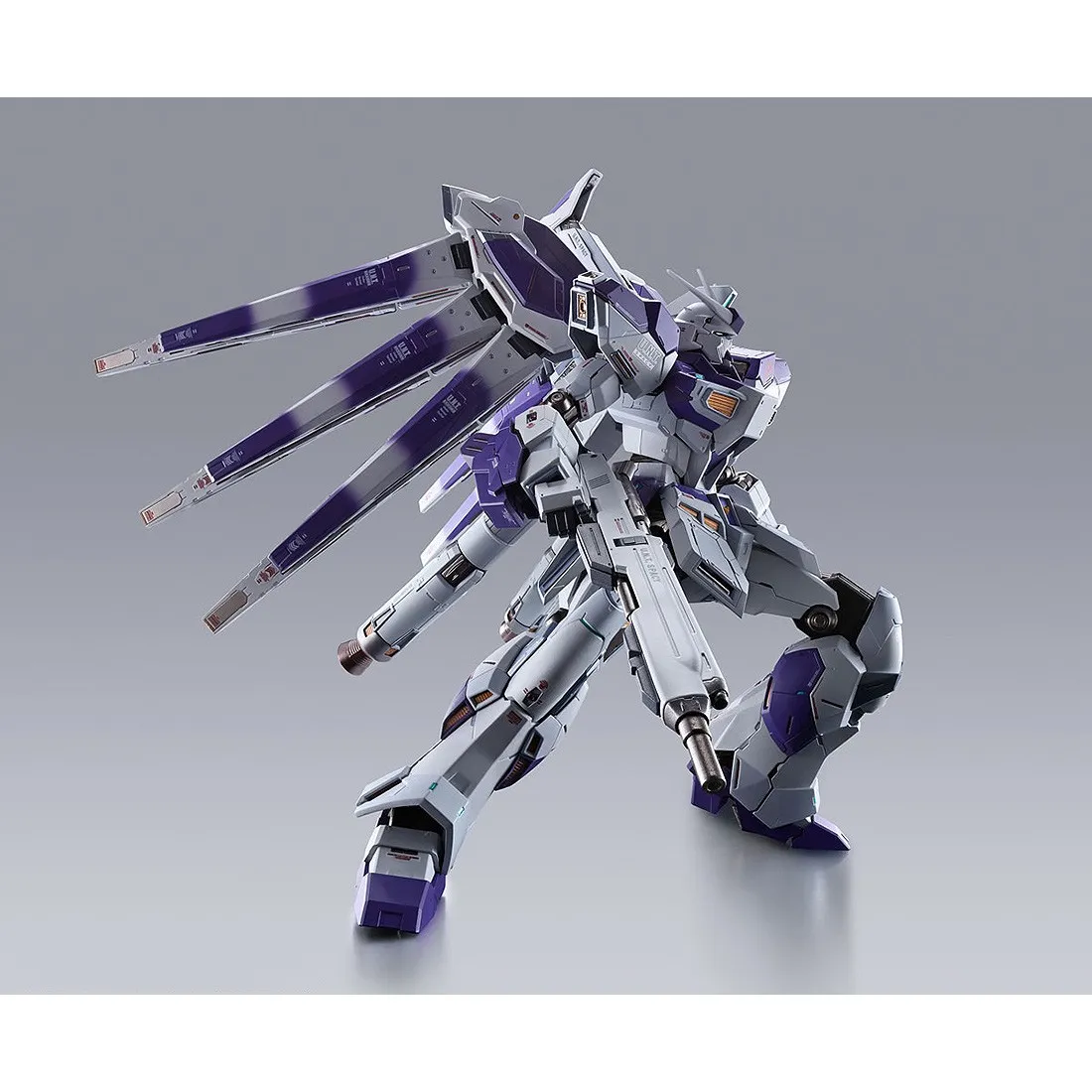 Bandai Metal Build Mobile Suit Gundam Char's Counterattack Beltorchika's Children Hi-V Gundam Figure (purple)