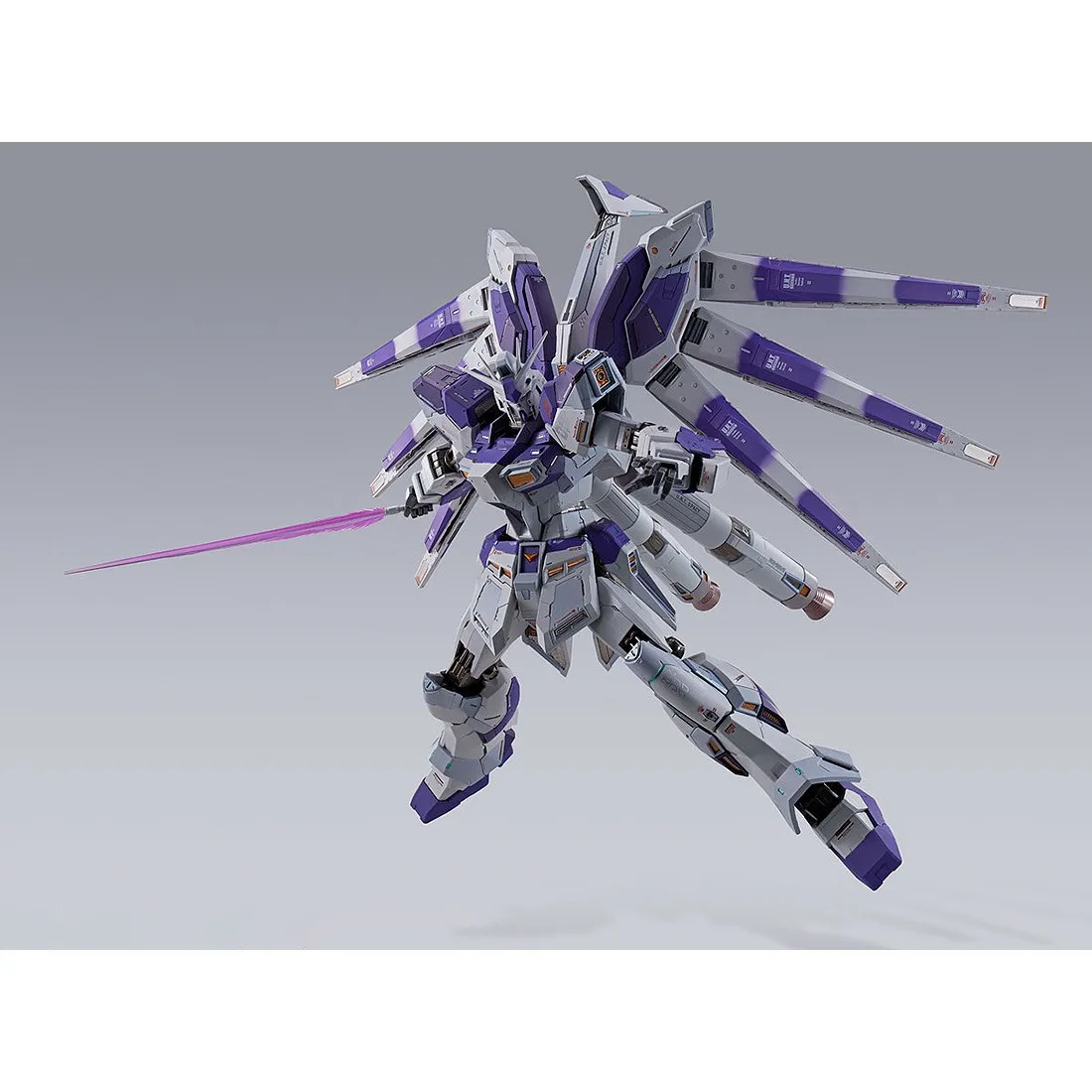 Bandai Metal Build Mobile Suit Gundam Char's Counterattack Beltorchika's Children Hi-V Gundam Figure (purple)