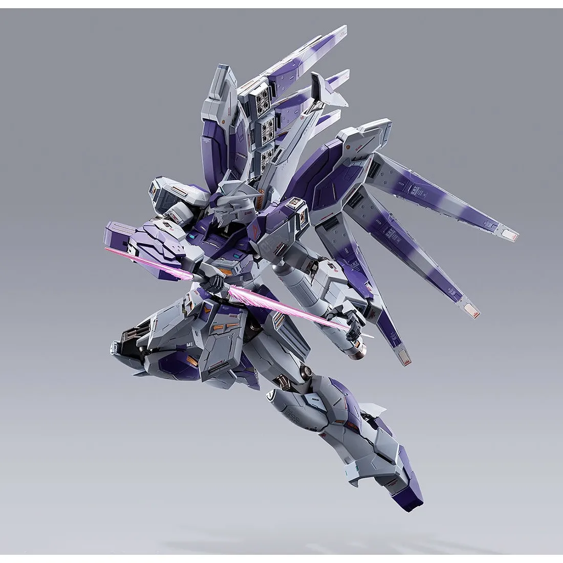 Bandai Metal Build Mobile Suit Gundam Char's Counterattack Beltorchika's Children Hi-V Gundam Figure (purple)