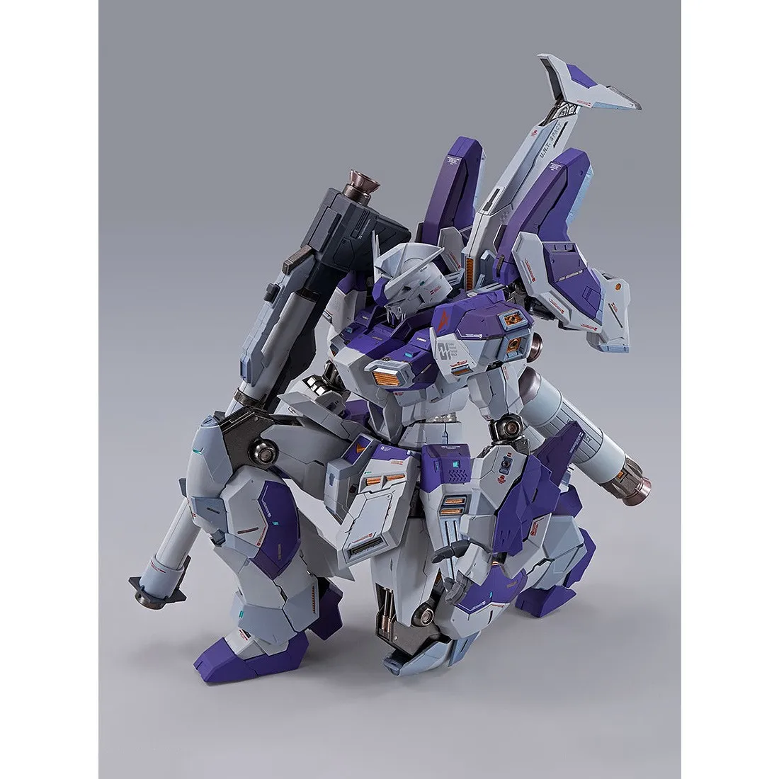 Bandai Metal Build Mobile Suit Gundam Char's Counterattack Beltorchika's Children Hi-V Gundam Figure (purple)