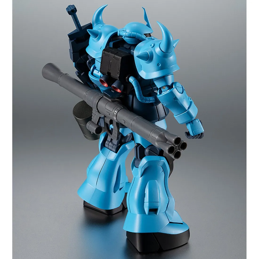 Bandai The Robot Spirits Mobile Suit Gundam The 08th MS Team Side MS MS-07B-3 Gouf Custom Ver. A.N.I.M.E. Figure (blue)