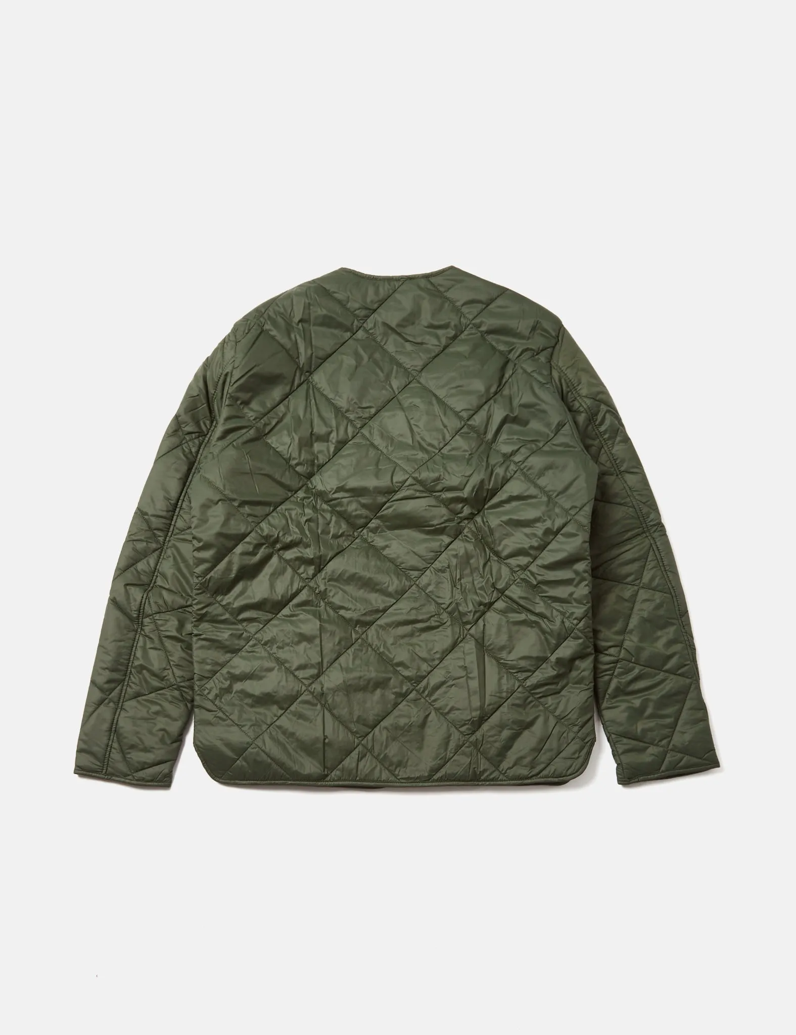 Barbour Liddesdale Cardigan Quilt Jacket - Sage Green