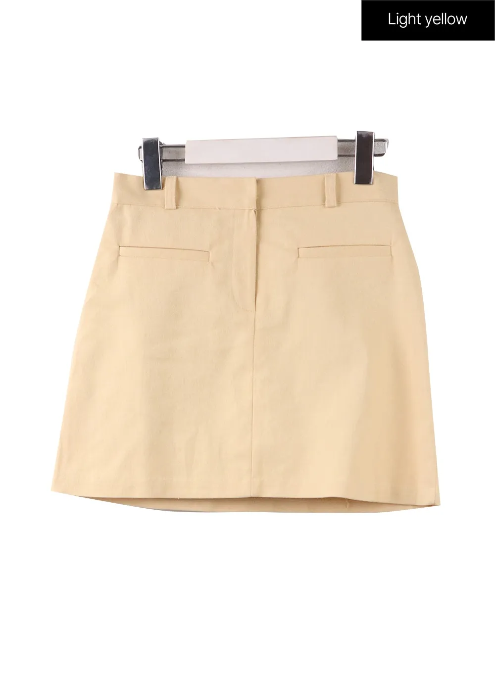 Basic Cotton Mini Skirt IF408