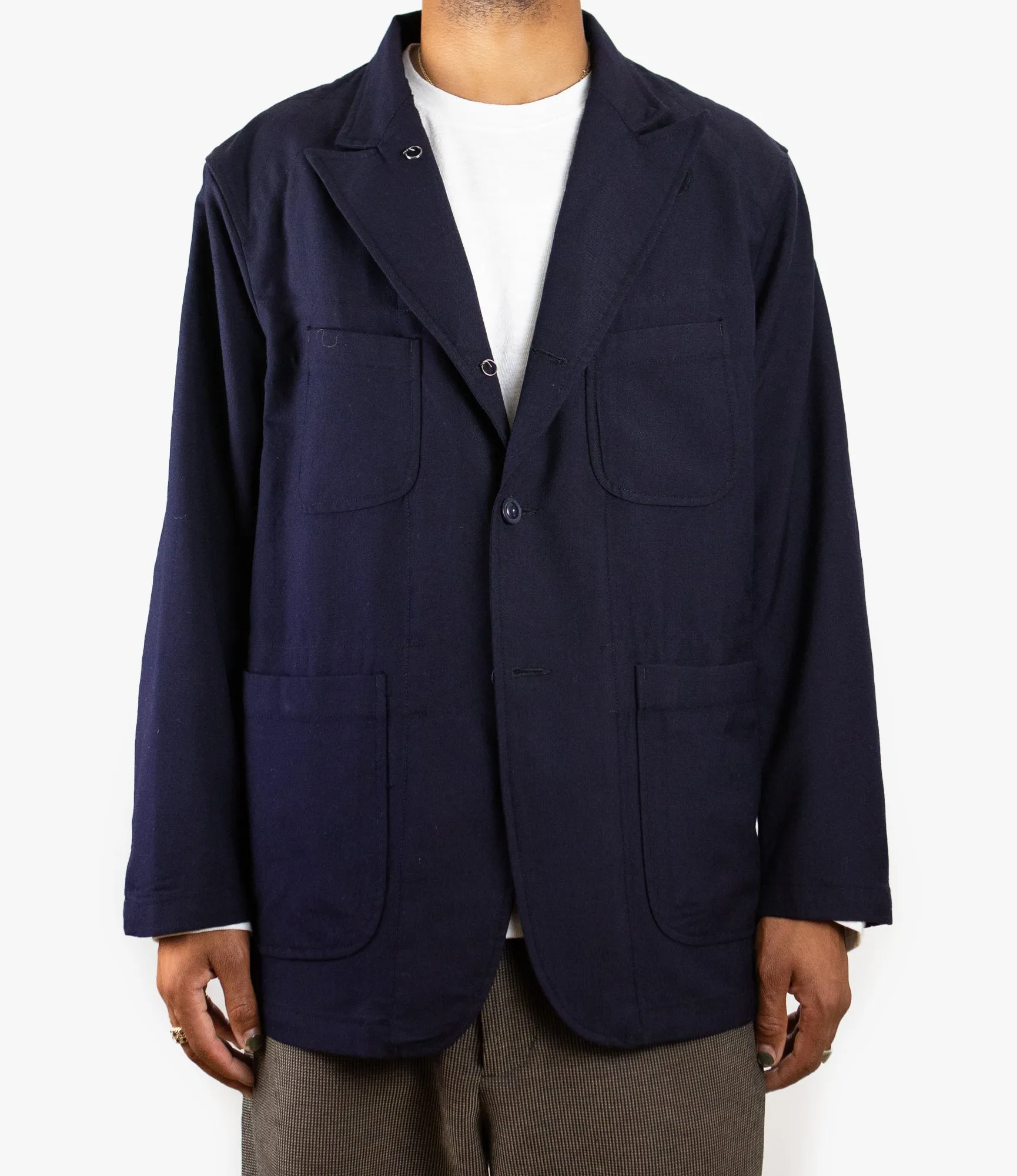 Bedford Jacket –Dark Navy Wool Uniform Serge