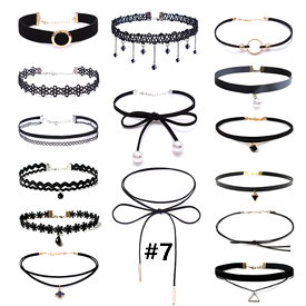 Black Collar Set