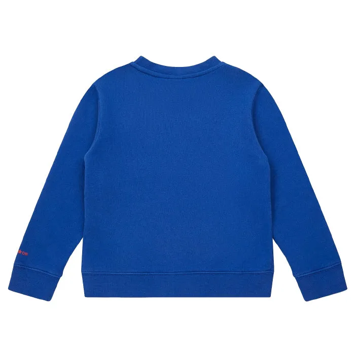 Bonton Child Cool Genius Sweatshirt Blue Planet