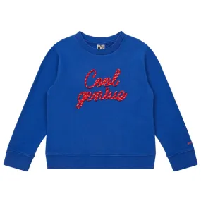 Bonton Child Cool Genius Sweatshirt Blue Planet