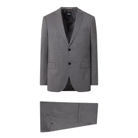 BOSS Jeckson Micro Printed Two-Piece Suit - Grey