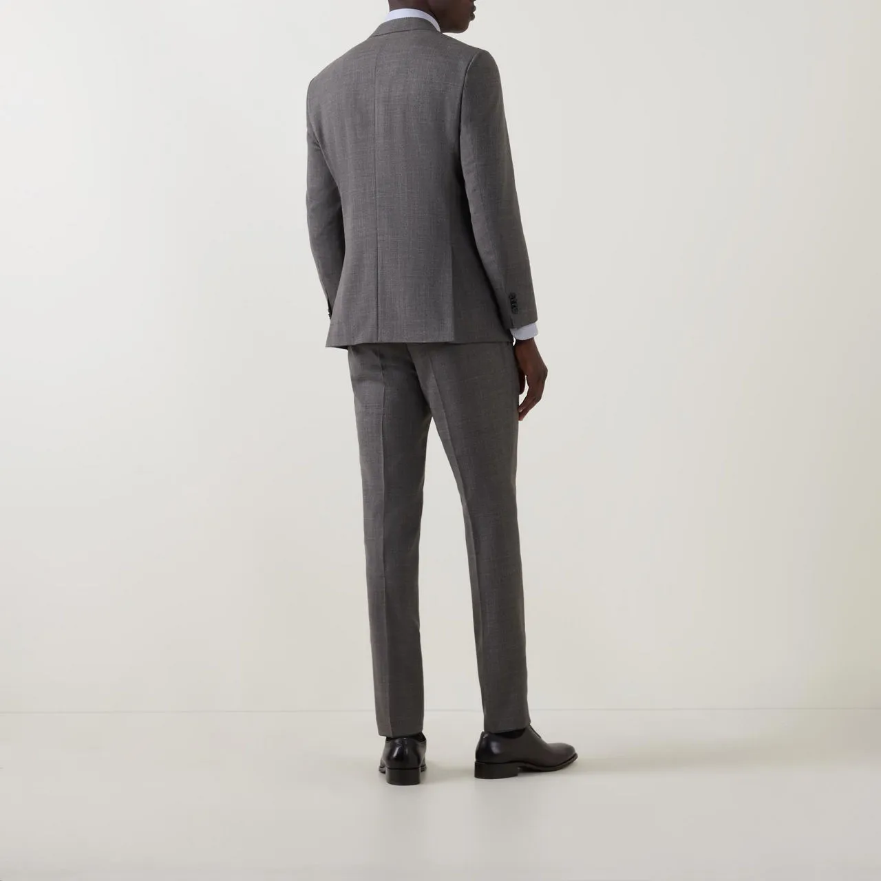 BOSS Jeckson Micro Printed Two-Piece Suit - Grey