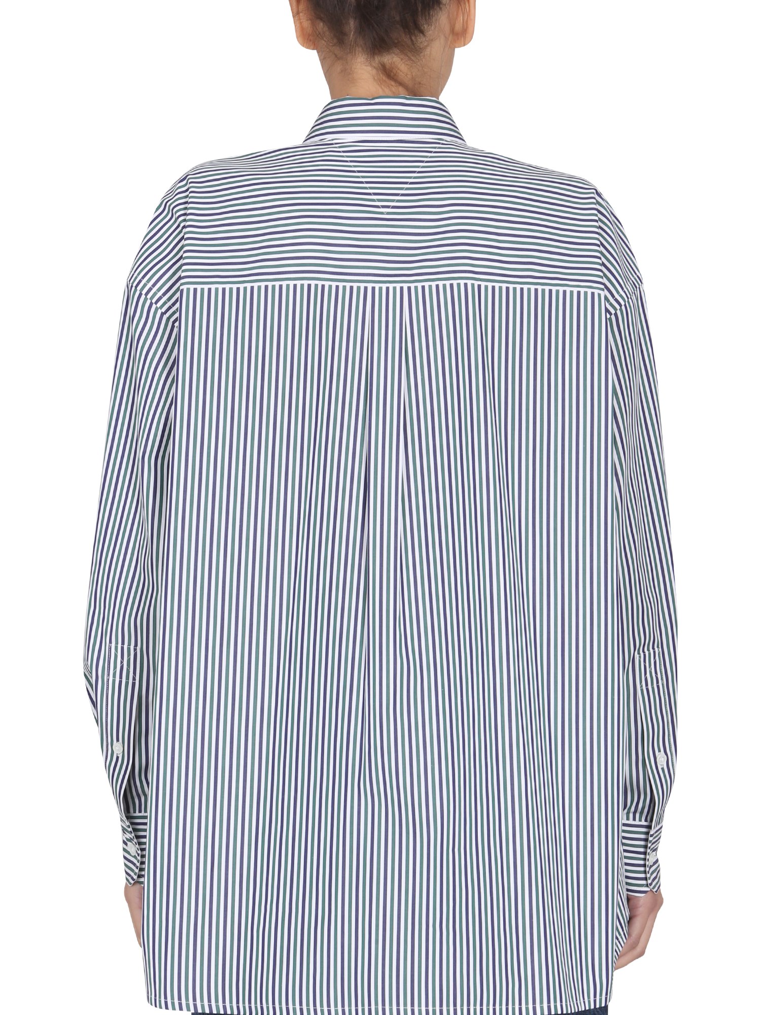 BOTTEGA VENETA    STRIPED COTTON SHIRT