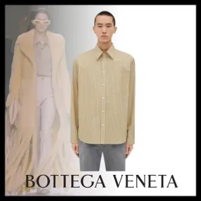 BOTTEGA VENETA  |Striped poplin shirt