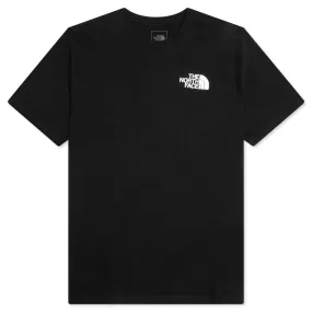 Box Never Stop Exploring S/S Tee - Black/Pink