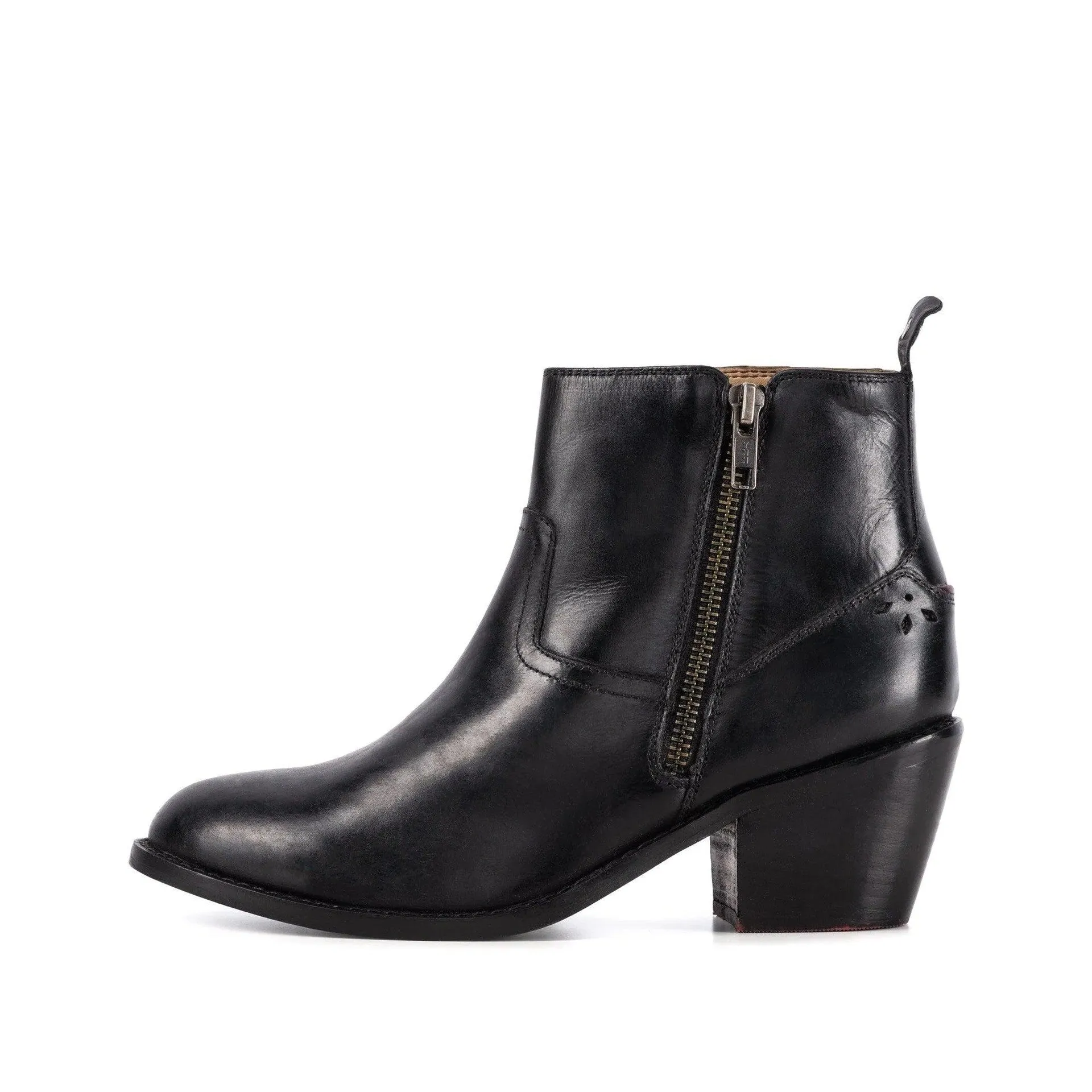 BRIAR BLACK ZIP BOOT