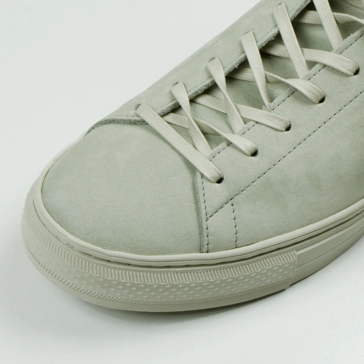 Buddy - Bull Terrier Low Chubby Tonal Nubuck Sneakers - All Grey