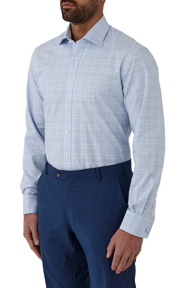 Cambridge - Turbina Shirt - Blue Check