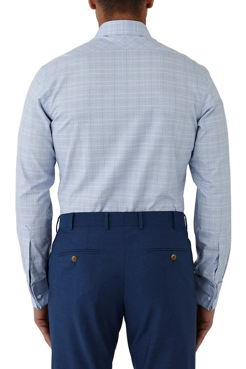 Cambridge - Turbina Shirt - Blue Check