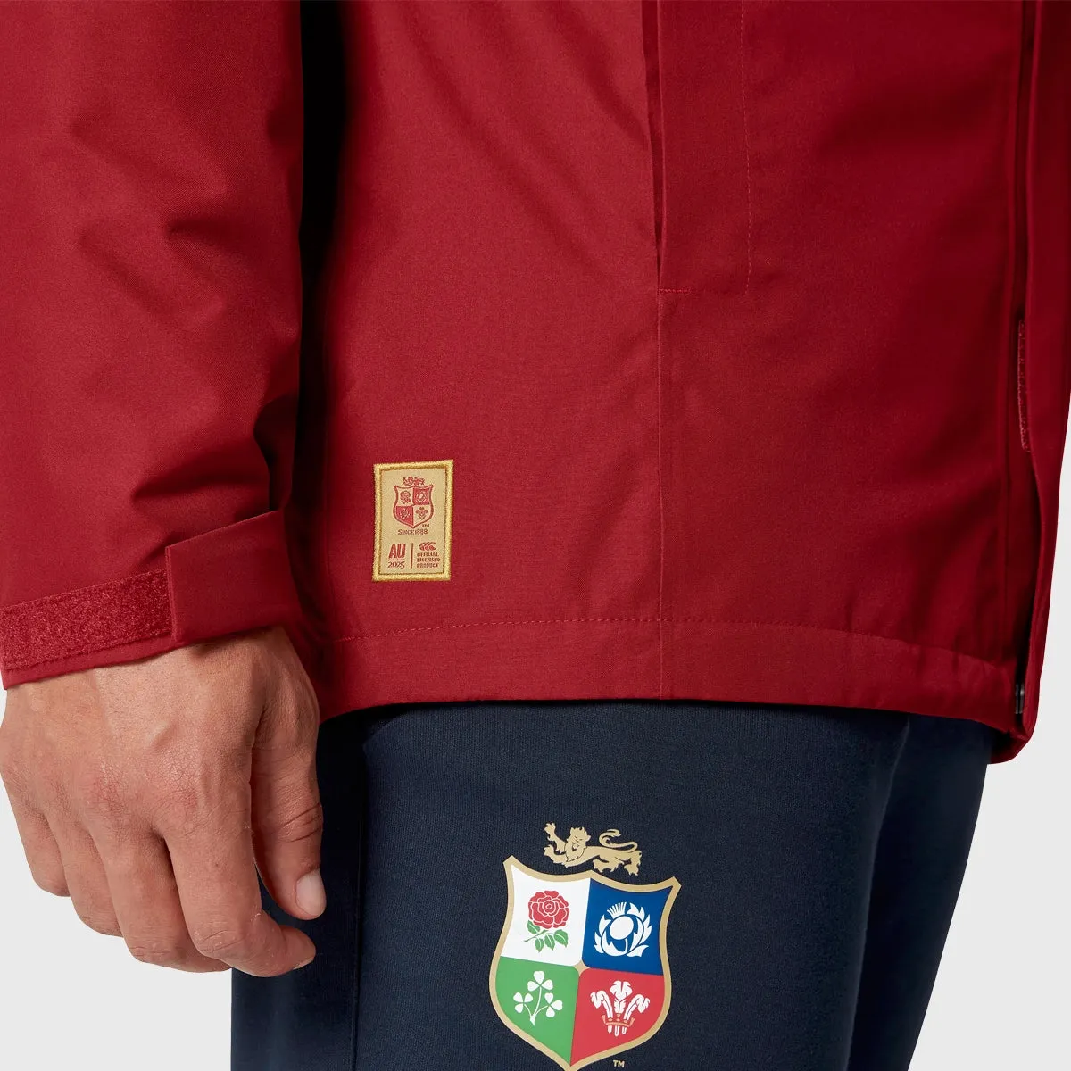 Canterbury British & Irish Lions Men's Waterproof Jacket Red