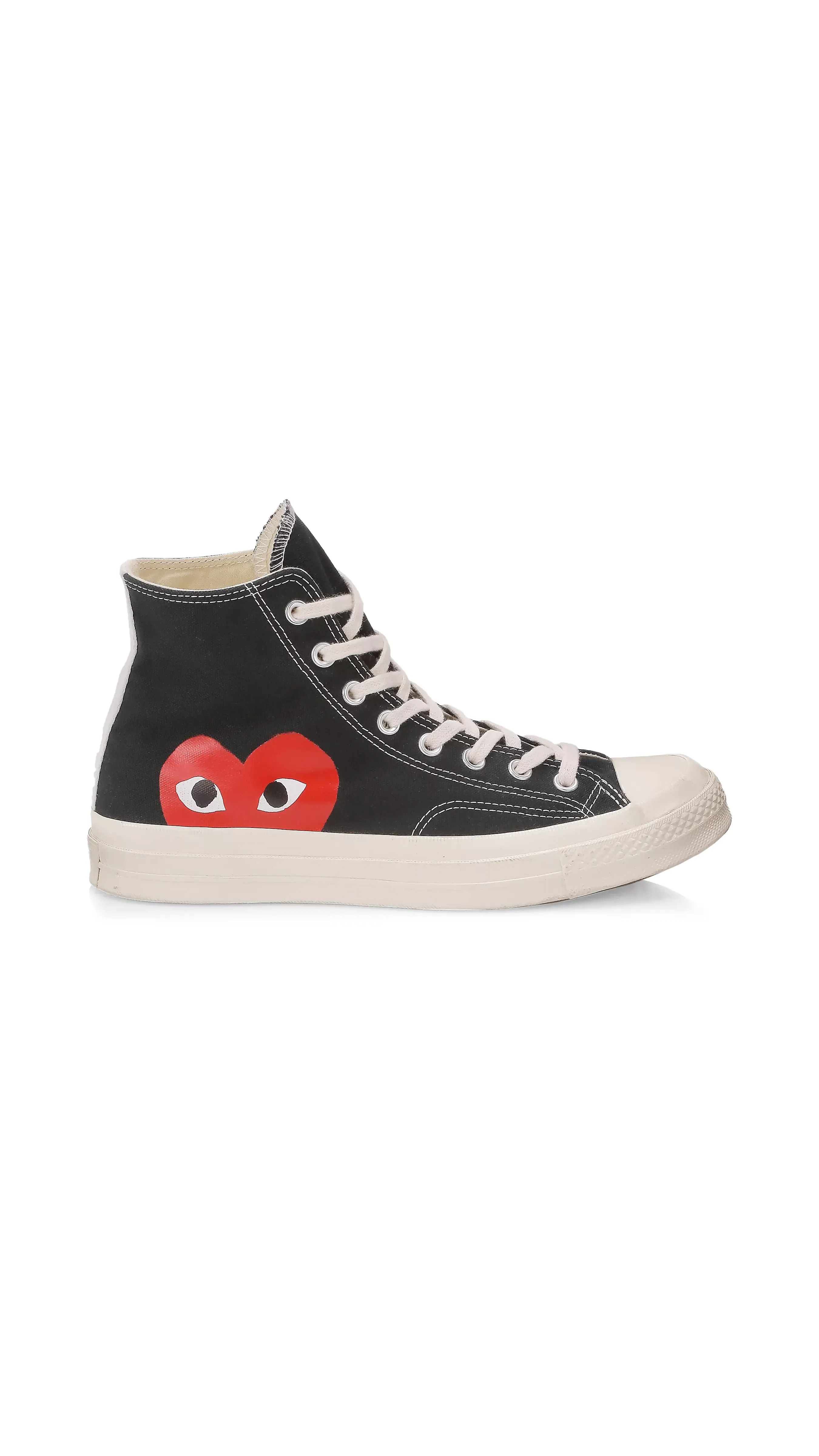 CDG PLAY x Converse Chuck Taylor Sneakers - Black