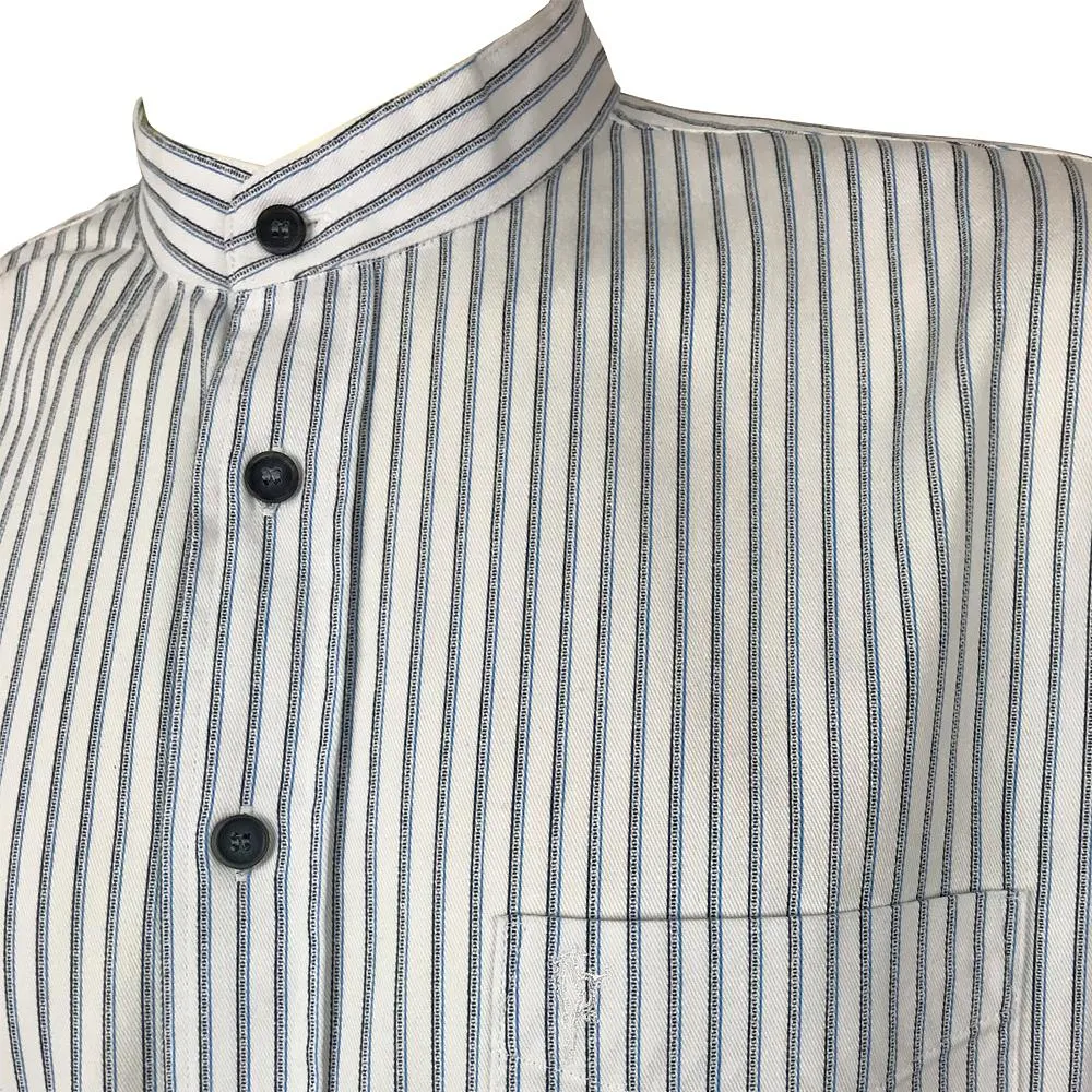 Celtic Ranchwear Blue Stripe Grandfather Shirt