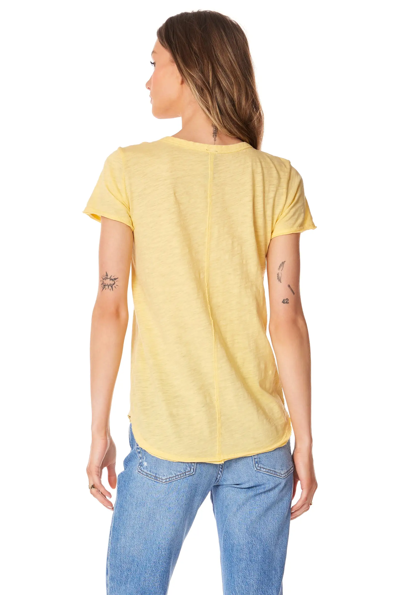 CENTER SEAM SHORT SLEEVE TEE