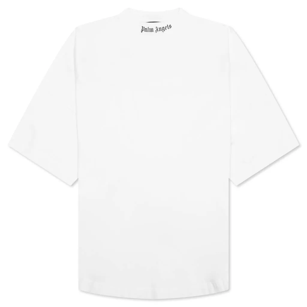 Classic Logo Over Tee - White/Black