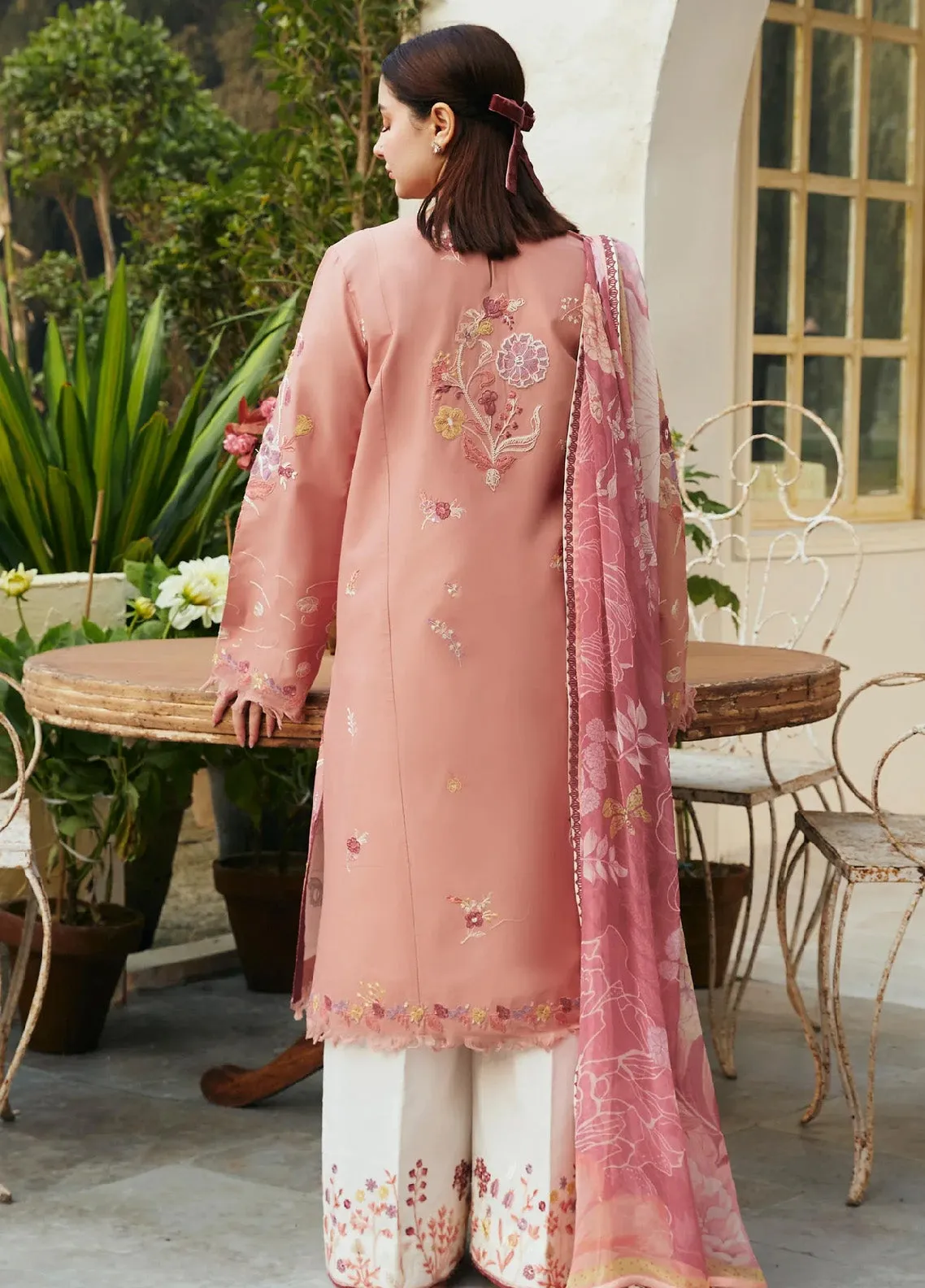 Coco By Zara Shahjahan Embroidered Lawn Unstitched 3 Piece Suit - ZSJ24CL 6A JABEEN