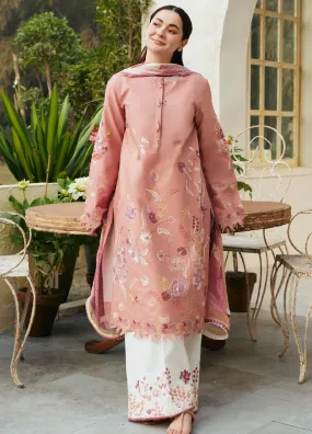 Coco By Zara Shahjahan Embroidered Lawn Unstitched 3 Piece Suit - ZSJ24CL 6A JABEEN