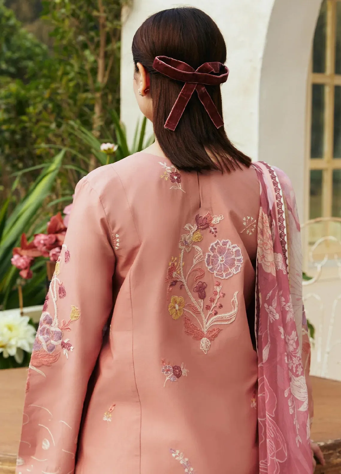 Coco By Zara Shahjahan Embroidered Lawn Unstitched 3 Piece Suit - ZSJ24CL 6A JABEEN