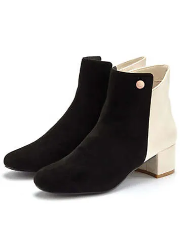 Colourblock Ankle Boots by LASCANA | Look Again