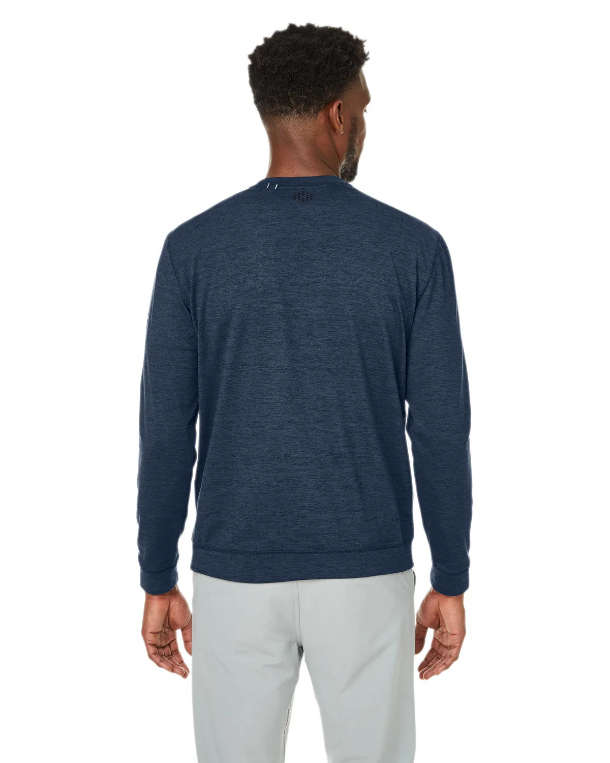 Custom Puma Men's Cloudspun Crew, Navy Blazer