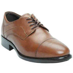 ECCO Citytray Cap Toe Tie Amber (Men's)