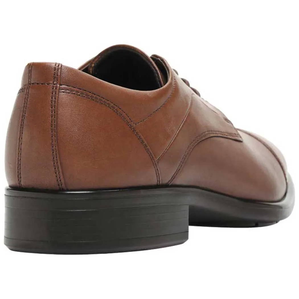 ECCO Citytray Cap Toe Tie Amber (Men's)