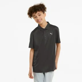 Essentials Golf Polo - Boys 8-16 years | Puma Black | PUMA Shoes | PUMA 