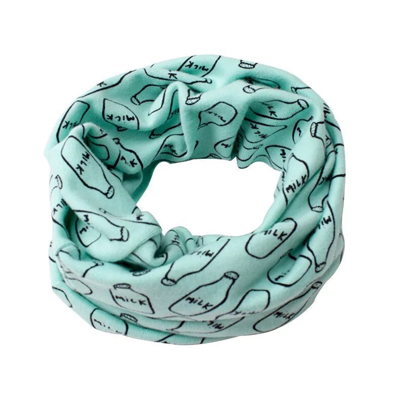 Fashion Children Scarf Baby Bibs Cute Girls Boys O Ring Lovely Kids Collars Child Ring Scarves SM6