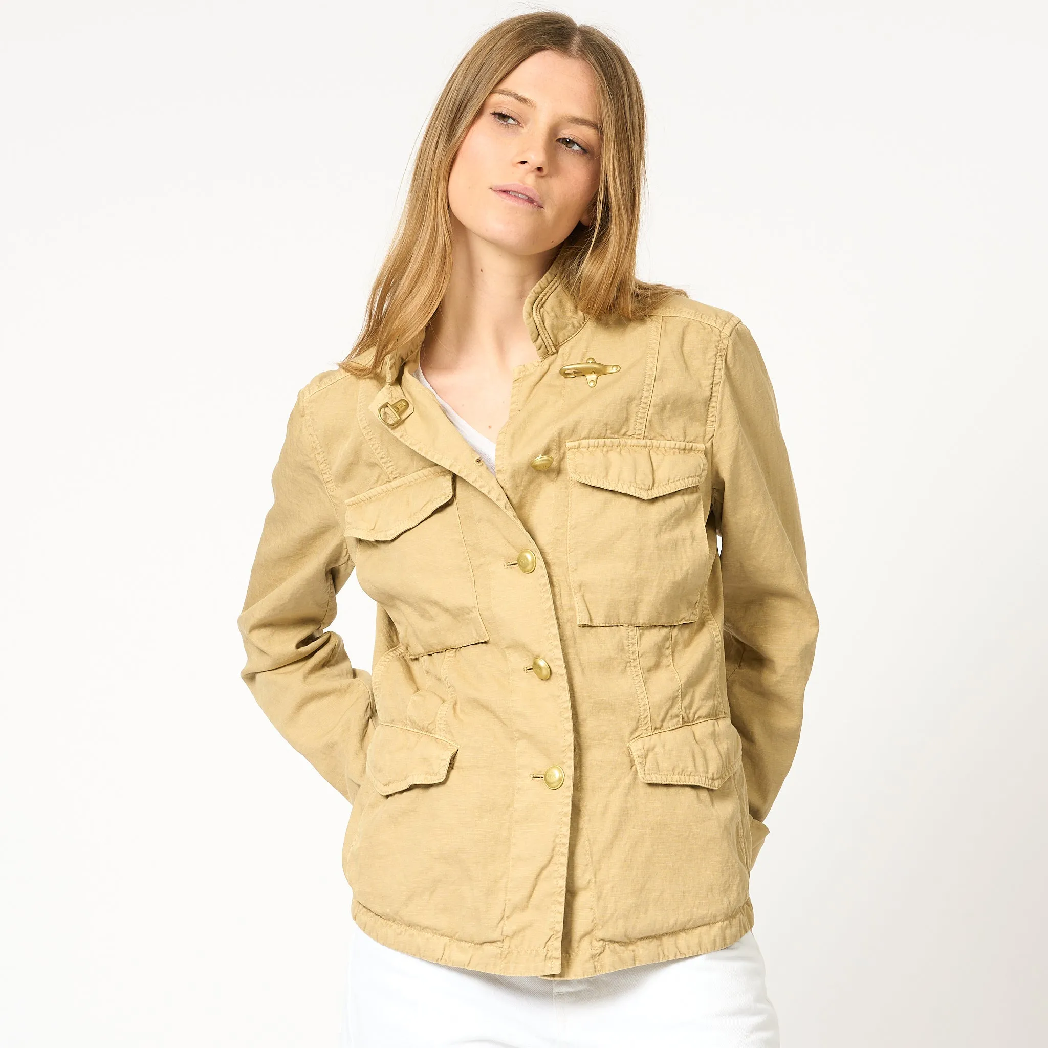 Fay Sahariana Beige Chiaro Donna