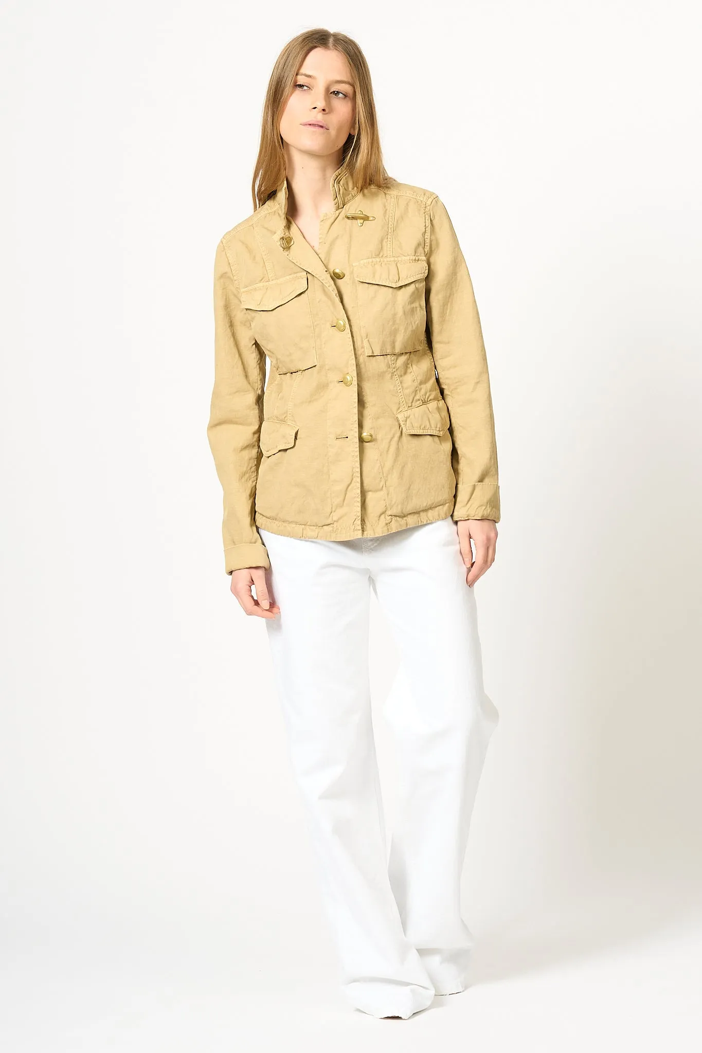 Fay Sahariana Beige Chiaro Donna