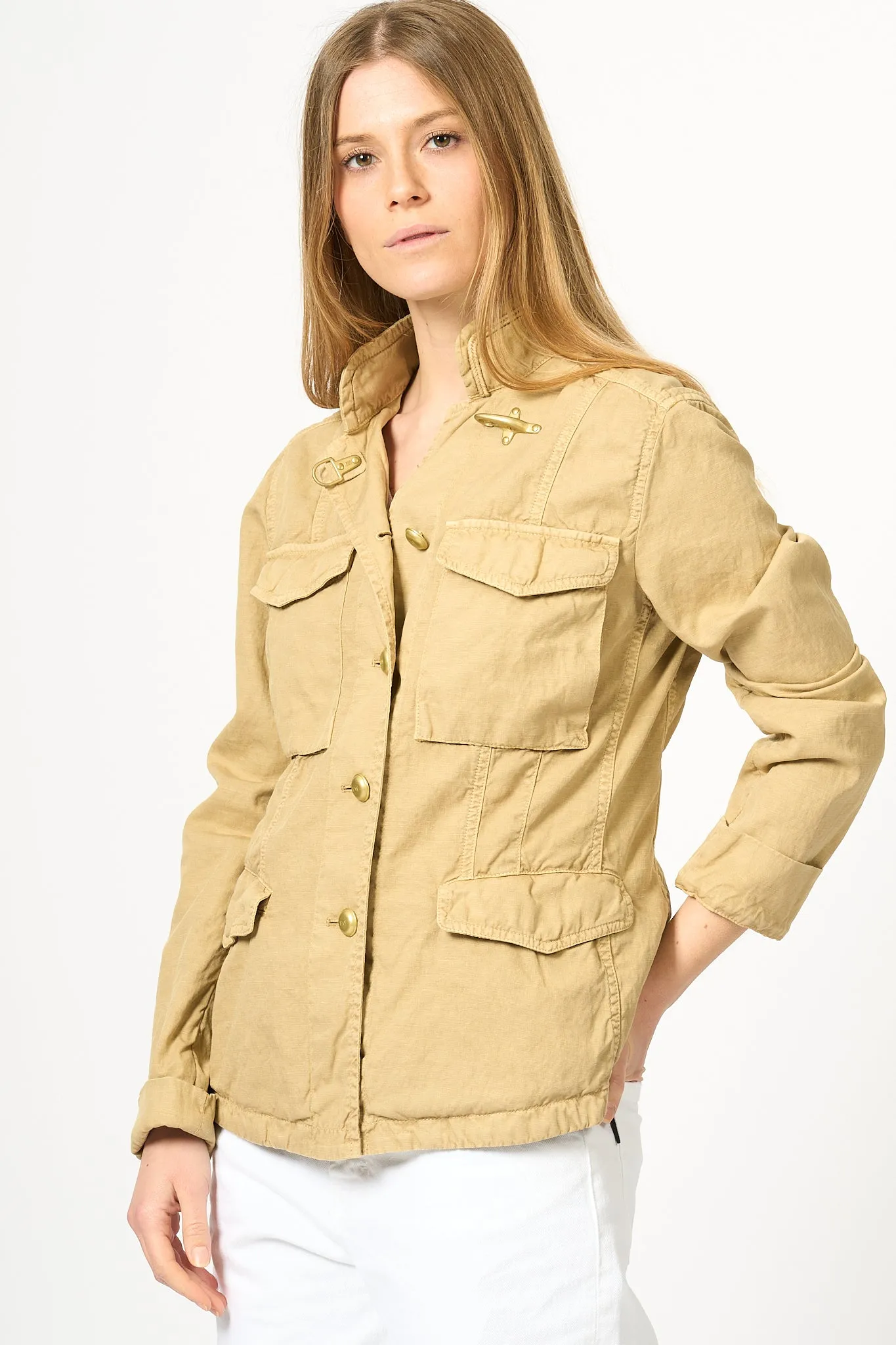 Fay Sahariana Beige Chiaro Donna