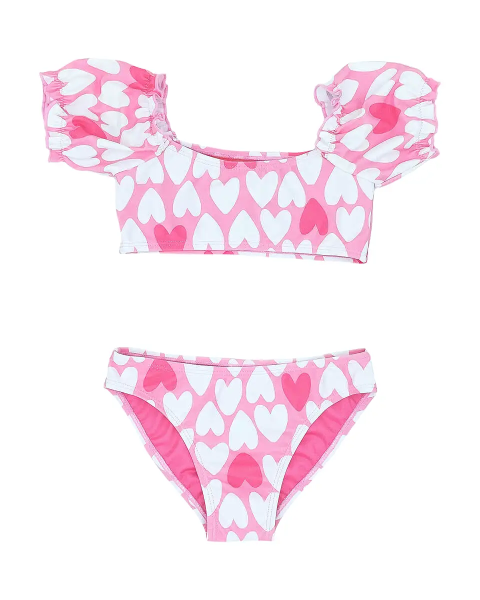 Feather 4 Arrow Blossom Bikini - Prism Pink